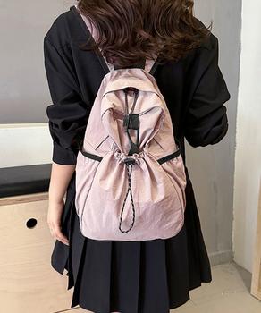 ドロストポケットリュック 軽量デイパック 送料無料 即日発送-6