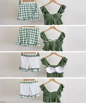 フリル水着2点セット盛れる水着レディース 送料無料 即日発送-8