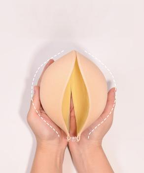 4倍盛りシリコンブラ 洗える極厚粘着ブラ 送料無料 即日発送-3