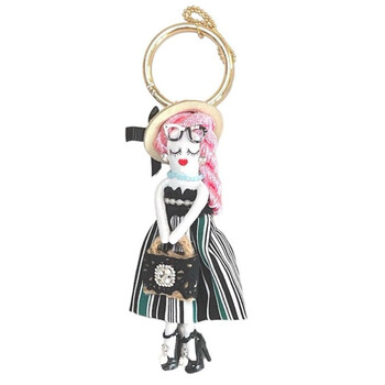 ストライプ ドールチャーム  COOCO クーコ 送料無料 即日発送-1