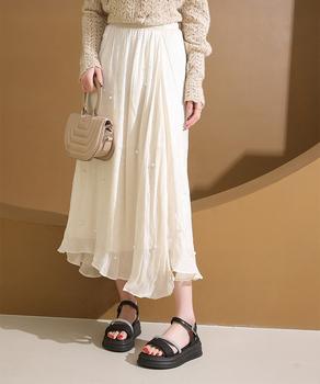 厚底サンダル ラインストーン レディース ボリュームソール靴 送料無料 即日発送-4