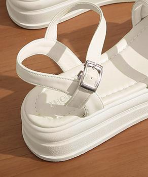 厚底サンダル ラインストーン レディース ボリュームソール靴 送料無料 即日発送-8