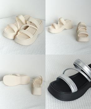 厚底サンダル スリッパサンダル 夏 送料無料 即日発送-9