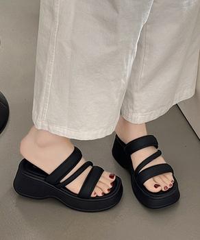 厚底サンダル スリッパサンダル 夏 送料無料 即日発送-2