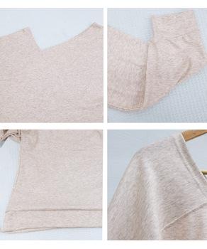 2WAY アシンメトリーネックトップス 送料無料 即日発送-9