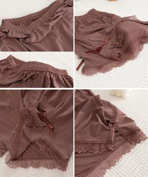 ペチコート レース切り替え ナイトウエア 送料無料 即日発送-9