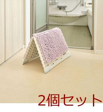 SUSU抗菌ストロングWバスマットECパープル35×50cm 2個セット 送料無料 即日発送-4