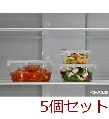 耐熱ガラス製保存容器丸600 ×5個セット 送料無料 即日発送-4