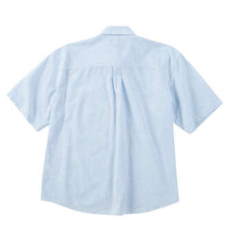 大きいサイズ Mc.S.P 麻混ハケメレギュラー半袖シャツ 3L 4L 5L 6L 8L サックス ラッピング可 送料無料 即日発送-1