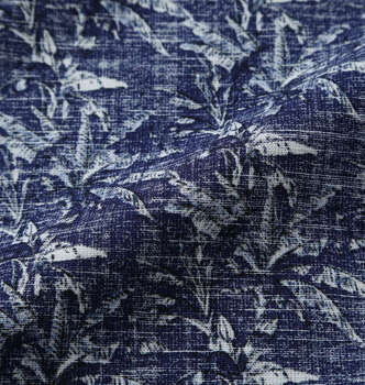 大きいサイズ H by FIGER 裏使い総柄プリントオープン半袖シャツ 3L 4L 5L 6L ネイビー ラッピング可 送料無料 即日発送-4