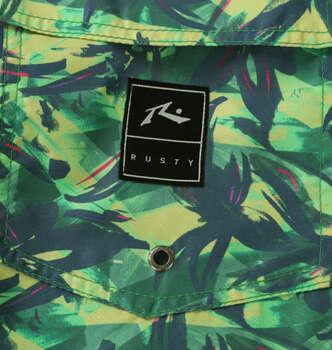 大きいサイズ RUSTY マイクロツイルサーフパンツ 3L 4L 5L 6L 8L グリーン ラッピング可 送料無料 即日発送-4