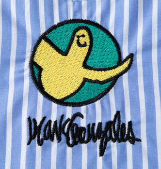 大きいサイズ What it isNt ストライプ半袖シャツ 3L 4L 5L 6L 8L サックスブルー ラッピング可 送料無料 即日発送-3