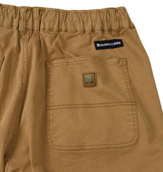 大きいサイズ DCSHOES 25WIDE BUGGY DOUBLE KNEEパンツ 3L 4L 5L ブラウンツイルビンテージウォッシュ ラッピング可 送料無料 即日発送-5