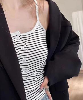 カップ付きキャミソール ブラトップ重ね着 送料無料 即日発送-5