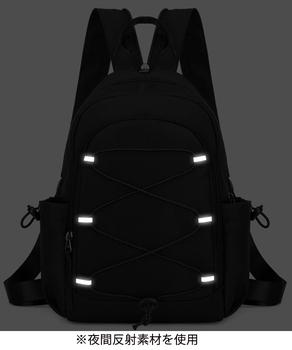 ボディバッグ ユニセックスウエストポーチ 送料無料 即日発送-9