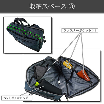 フォギー ブリーフケース2WAY ダブルルーム型S 22 5360 送料無料-4