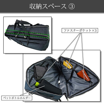 フォギー ブリーフケース2WAY ダブルルーム型L 22 5361 送料無料-3