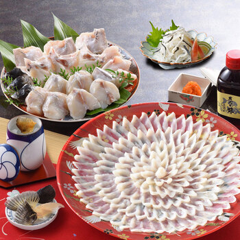 関とら本店 ふく料理フルコース B 送料無料-2