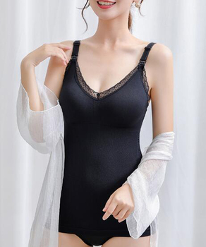 マタニティ キャミソール 授乳ブラキャミ 送料無料 即日発送-0