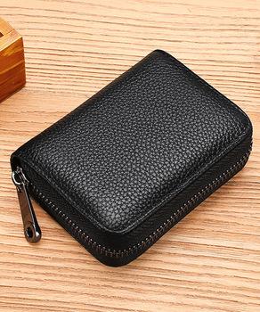 二つ折り財布 ウォレット PUレザー 軽量カードケース 送料無料 即日発送-2