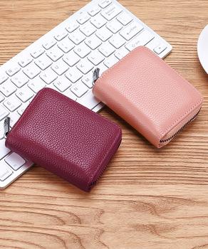 二つ折り財布 ウォレット PUレザー 軽量カードケース 送料無料 即日発送-5