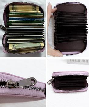 二つ折り財布 ウォレット PUレザー 軽量カードケース 送料無料 即日発送-7