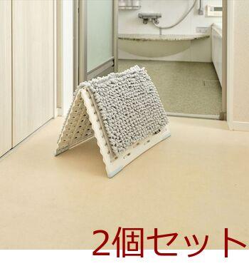 SUSU抗菌ストロングWバスマットECグレー35×50cm 2個セット 送料無料 即日発送-4