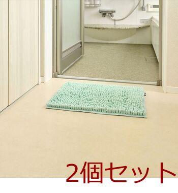 SUSU抗菌ストロングWバスマットECグリーン35×50cm 2個セット 送料無料 即日発送-2