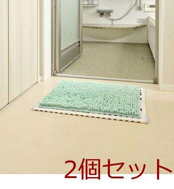 SUSU抗菌ストロングWバスマットECグリーン35×50cm 2個セット 送料無料 即日発送-3