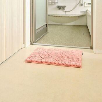 SUSU抗菌ストロングWバスマットECピンク35×50cm 2個セット 送料無料 即日発送-2