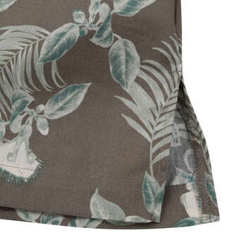 大きいサイズ Mc.S.P アロハブロードオープンカラー半袖シャツ 3L 4L 5L 6L グレー ラッピング可 送料無料 即日発送-3