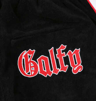 大きいサイズ GALFY ウェッサイ成金パイル半袖スタンドフルジップ3L 4L 5L 6L ブラック ラッピング可 送料無料 即日発送-5