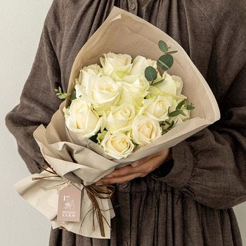 フリル１２本ピュア＆４種の焼き菓子とＲＣＤＣ ドリップコーヒーセット７個入 メッセージカード付 ラッピング済 送料無料-2