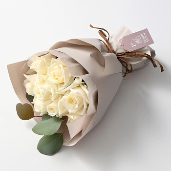 フリルブーケ８本ピュア＆ニナスシークレットガーデンティータイム６個入 メッセージカード付 ラッピング済 送料無料-3