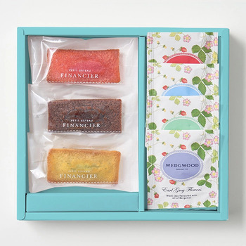 ホシファーム フリルブーケ ニュアンスレッド ８本＆フィナンシェ ティー７個入 メッセージカード付 ラッピング済 送料無料-5