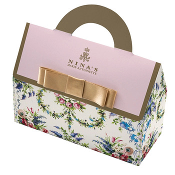 ミニアレンジメントルージュ＆ニナスオリジナルシークレットガーデンティータイム３個入 メッセージカード付 ラッピング済 送料無料-6