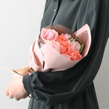 ホシファーム フリルブーケスイート８本＆フィナンシェ ティー７個入 メッセージカード付 ラッピング済 送料無料-2