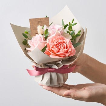 ミニアレンジメントスイート＆ニナスオリジナルシークレットガーデンティータイム３個入 メッセージカード付 ラッピング済 送料無料-3