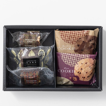 ホシファームフリルブーケスイート８本＆ホテルオークラスイーツアソート５個入 メッセージカード付 ラッピング済 送料無料-5