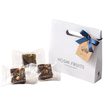 ホシファーム 薔薇のミニブーケ パッション２本＆ホシフルーツ贅沢ブラウニー３個入 メッセージカード付 ラッピング済 送料無料-3