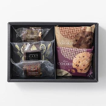 ホシファームフリルブーケパッション８本＆ホテルオークラスイーツアソート５個入 メッセージカード付 ラッピング済 送料無料-6