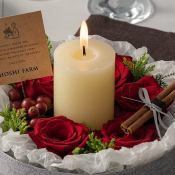 ホシファーム 薔薇のケーキでお祝いギフト ルージュ＆オークラ ショコラケーキ メッセージカード付 ラッピング済 送料無料-1