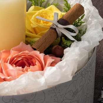 ホシファーム 薔薇のケーキでお祝いギフト カラフル キャンドル付 メッセージカード付 ラッピング済 送料無料-2