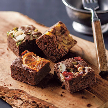 ホシファーム フリルホワイトイエローグリーン８本＆ホシフルーツ贅沢ブラウニー６個入 メッセージカード付 ラッピング済 送料無料-5