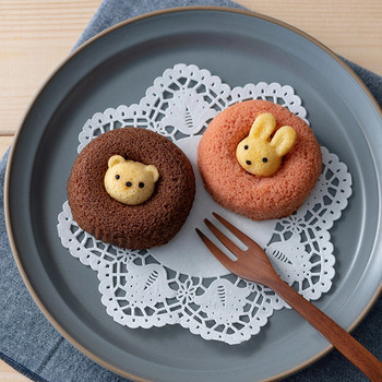 ホシファーム フリルブーケカラフル８本 ＆ アニマルドーナツ２個入 メッセージカード付 ラッピング済 送料無料-5