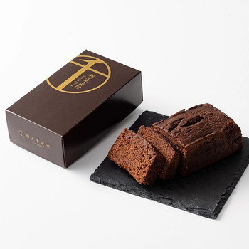 ホシファーム フリルブーケ ピュア８本＆銀座千疋屋 銀座チョコパウンドケーキ メッセージカード付 ラッピング済 送料無料-3