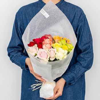 ホシファーム フレッシュブーケ カラフル １８本 メッセージカード付 ラッピング済 送料無料-2