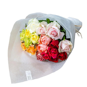 ホシファーム フレッシュブーケ カラフル １８本 メッセージカード付 ラッピング済 送料無料-4