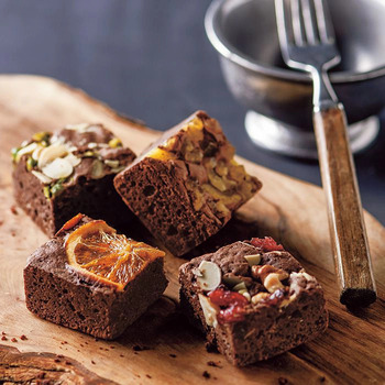 ホシファーム フリルブーケ パッション８本＆ホシフルーツ 贅沢ブラウニー ６個入 メッセージカード付 ラッピング済 送料無料-6