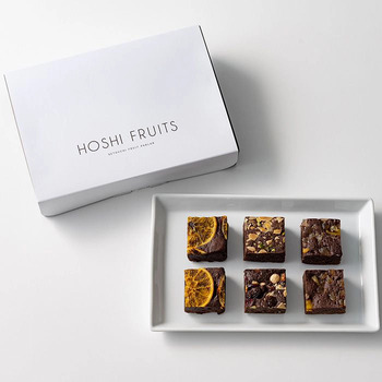 ホシファーム フリルブーケ ルージュ８本＆ホシフルーツ 贅沢ブラウニー ６個入 メッセージカード付 ラッピング済 送料無料-5